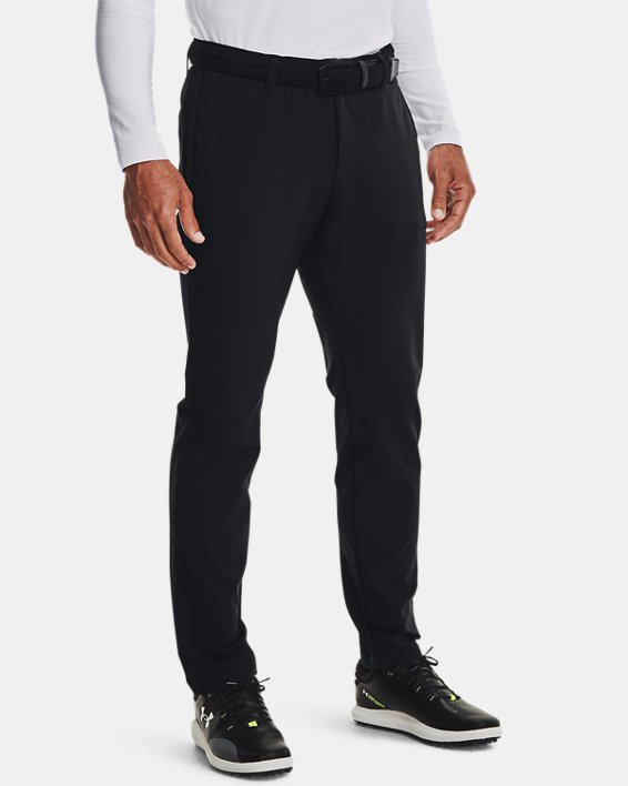 Men's ColdGear® Infrared Tapered Pants, Black, pdpMainDesktop image number 0